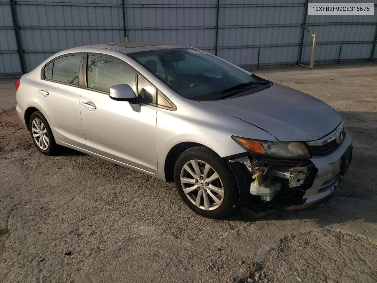 2012 Honda Civic Exl VIN: 19XFB2F99CE316675 Lot: 79290614