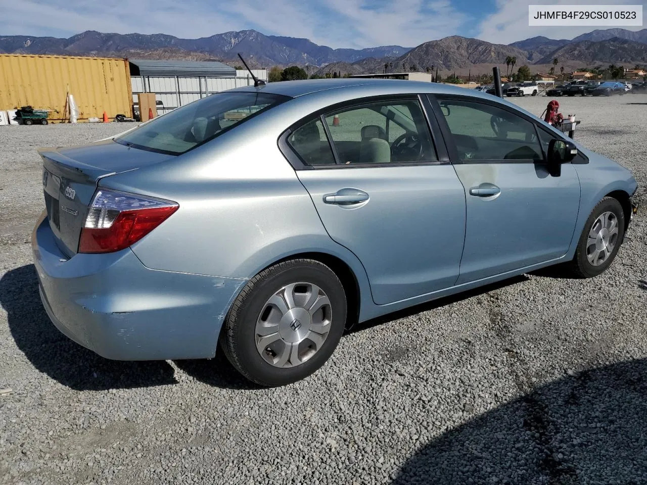 2012 Honda Civic Hybrid VIN: JHMFB4F29CS010523 Lot: 79558544