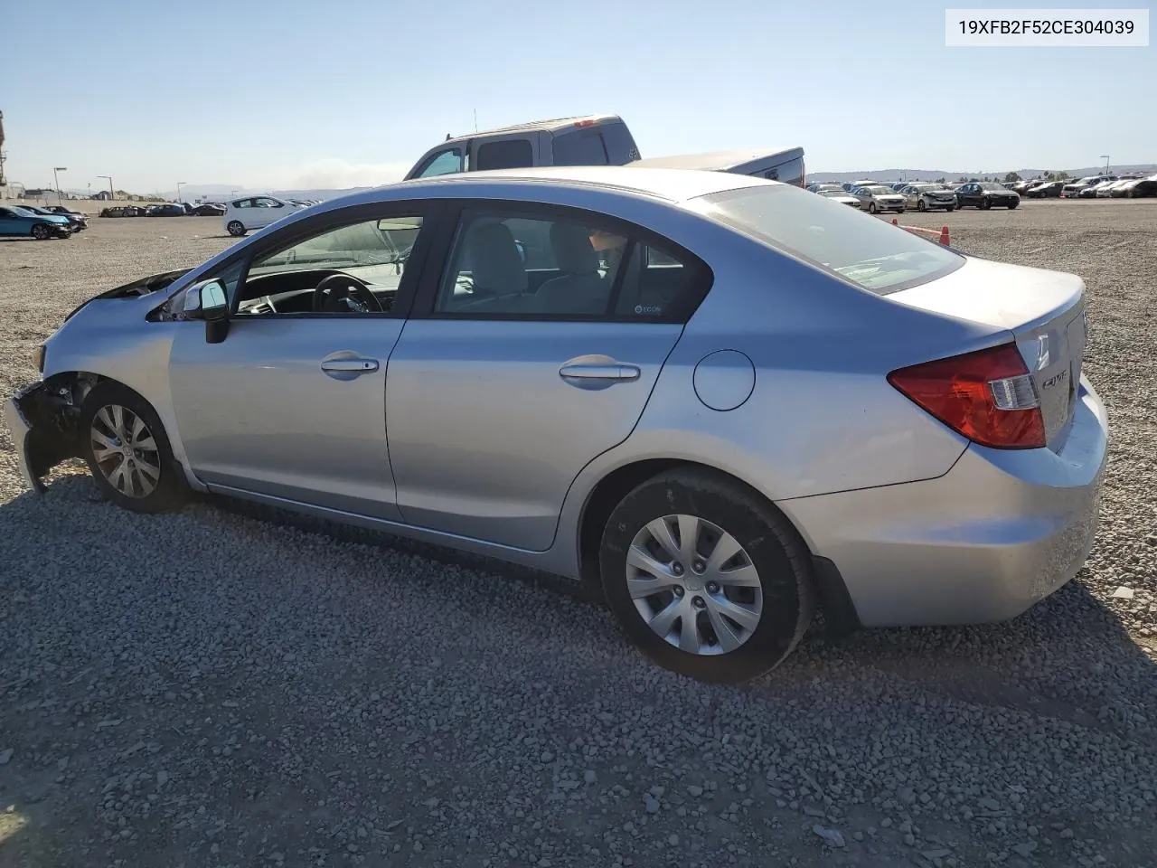 2012 Honda Civic Lx VIN: 19XFB2F52CE304039 Lot: 80578664