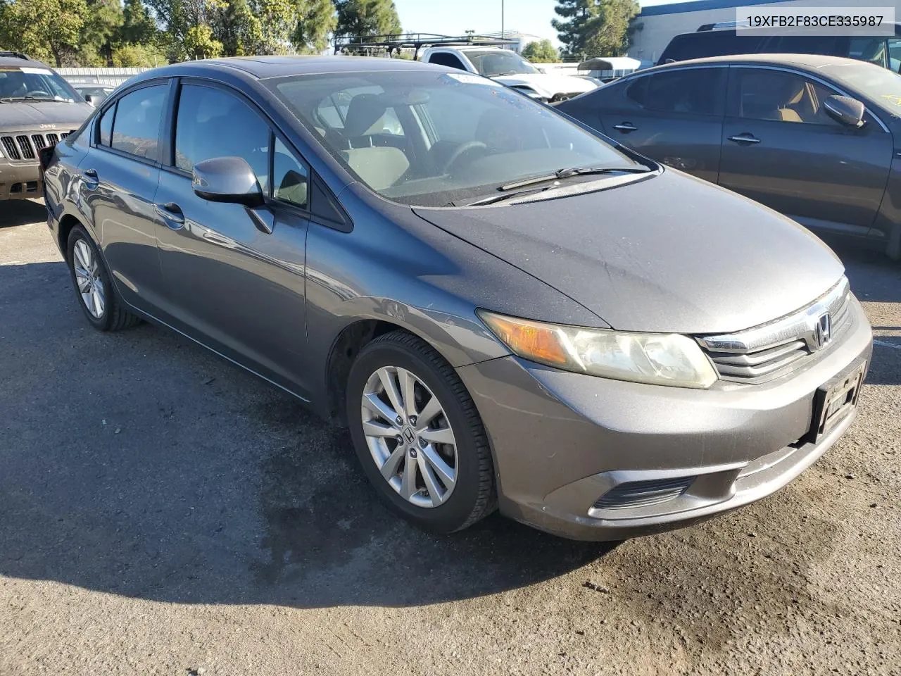 2012 Honda Civic Ex VIN: 19XFB2F83CE335987 Lot: 80855264