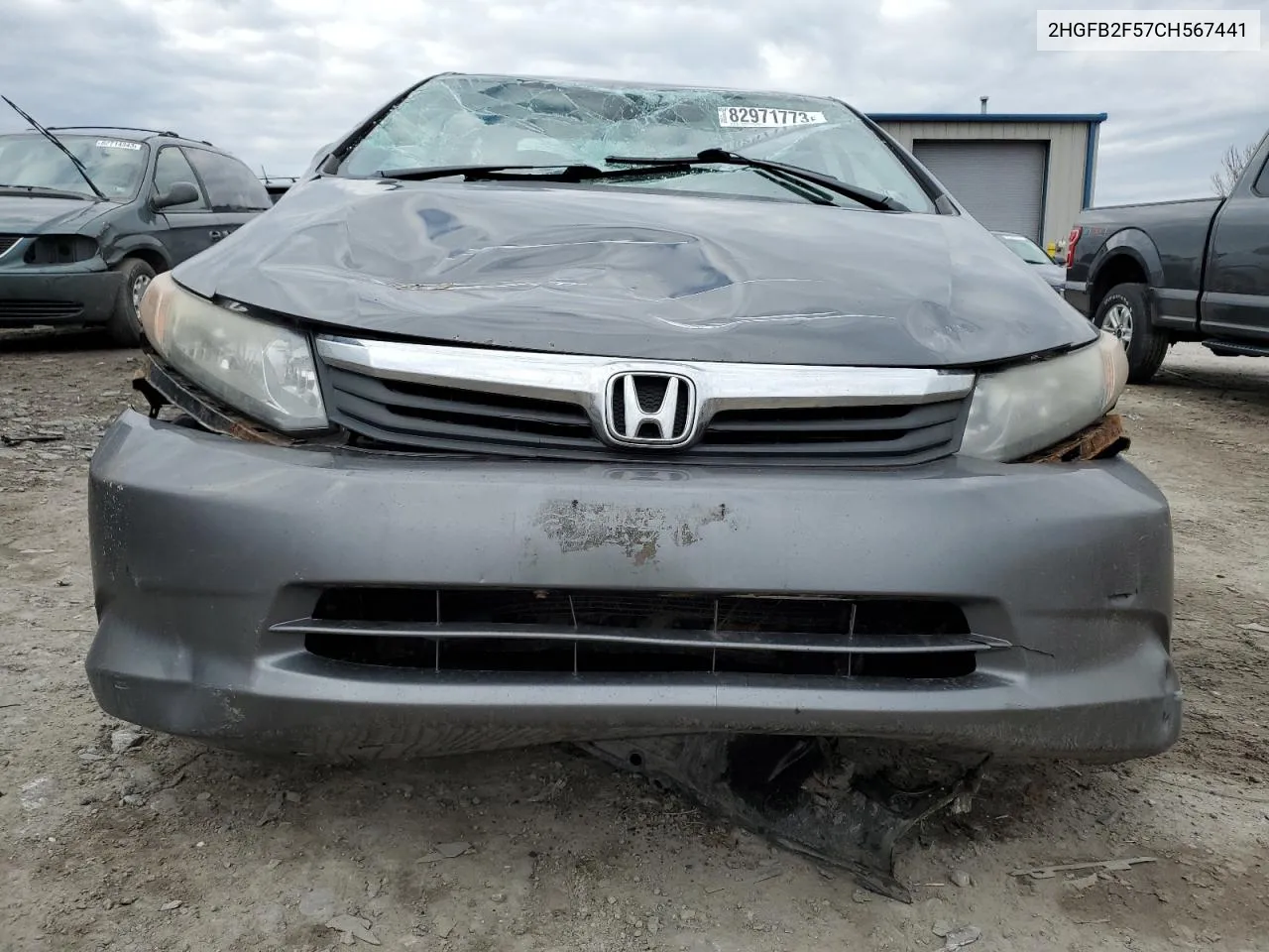 2HGFB2F57CH567441 2012 Honda Civic Lx