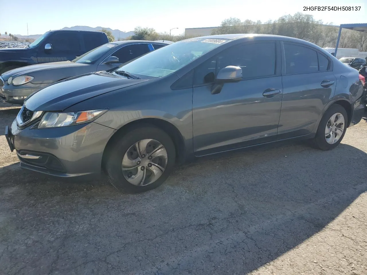 2013 Honda Civic Lx VIN: 2HGFB2F54DH508137 Lot: 41889684