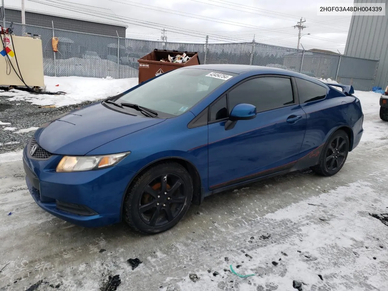 2HGFG3A48DH004339 2013 Honda Civic Lx