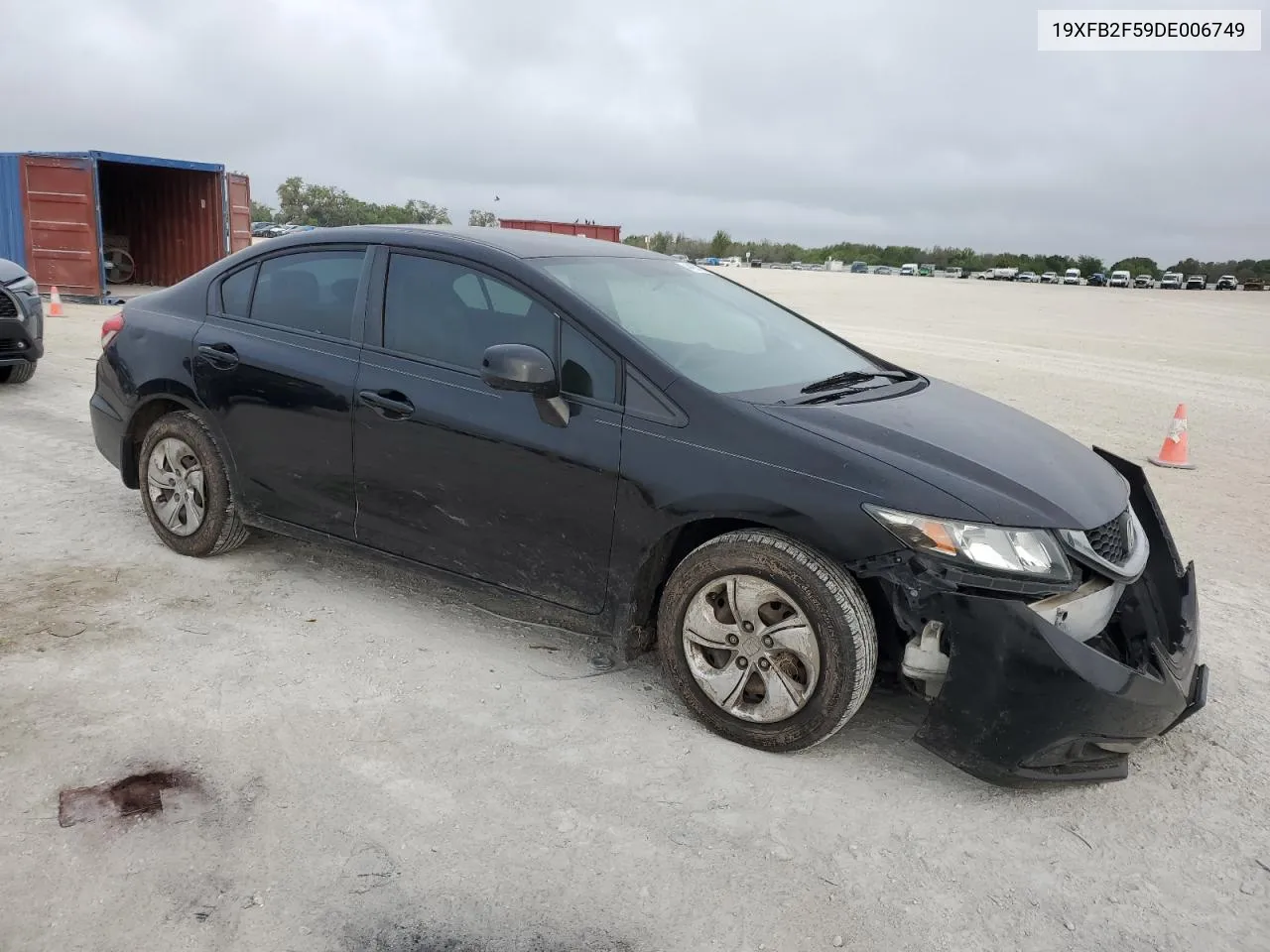 2013 Honda Civic Lx VIN: 19XFB2F59DE006749 Lot: 44931964