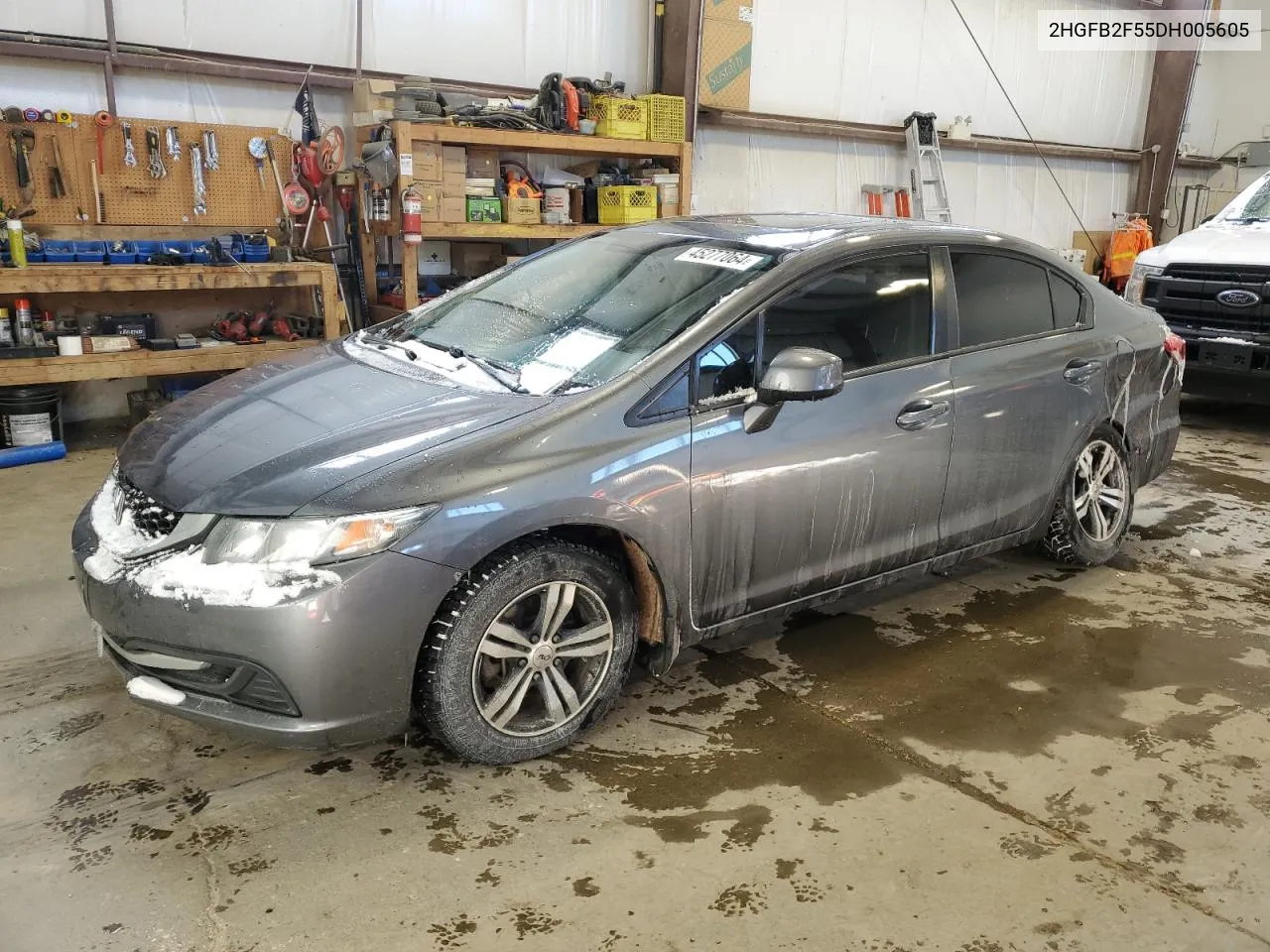 2HGFB2F55DH005605 2013 Honda Civic Lx