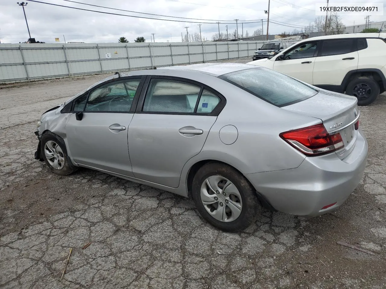 2013 Honda Civic Lx VIN: 19XFB2F5XDE094971 Lot: 49379474