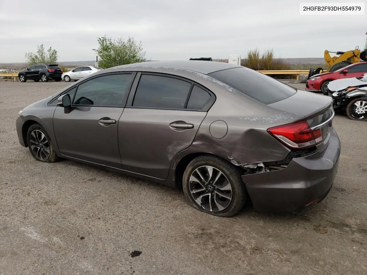 2013 Honda Civic Exl VIN: 2HGFB2F93DH554979 Lot: 49703464