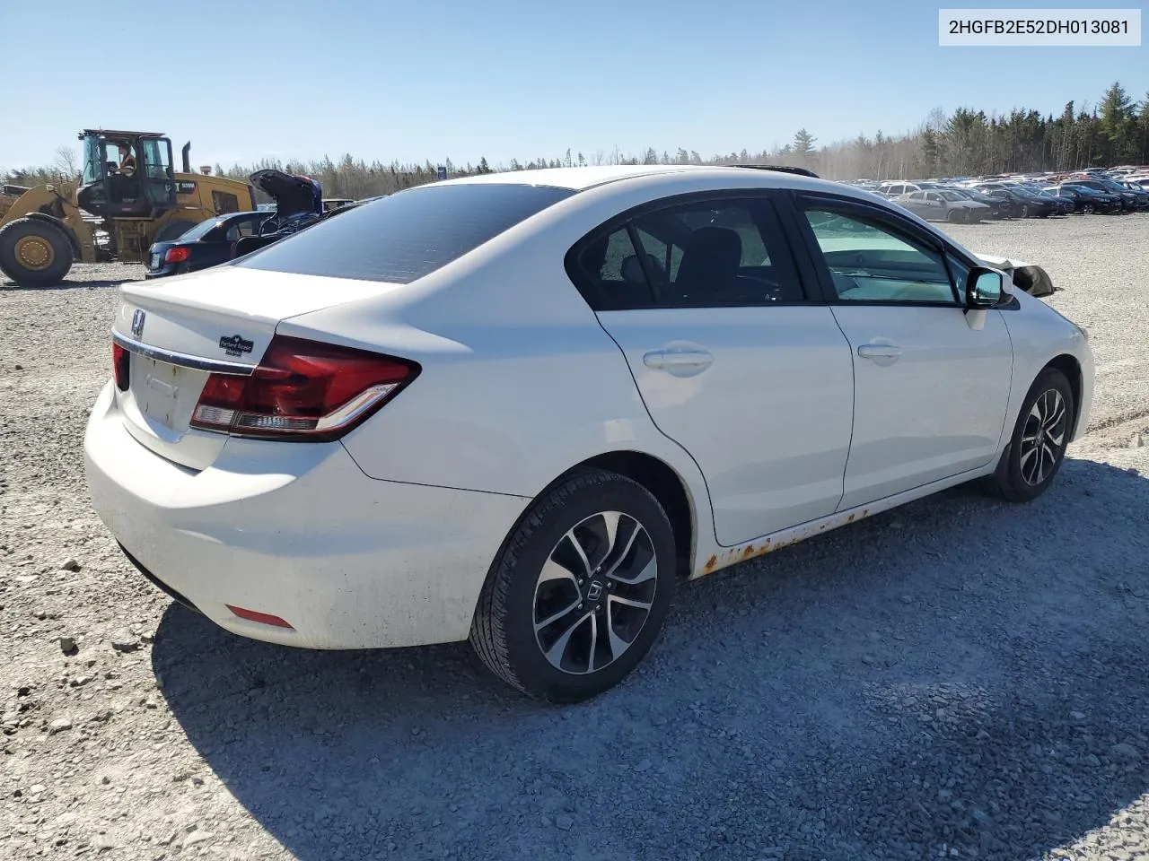 2HGFB2E52DH013081 2013 Honda Civic Lx