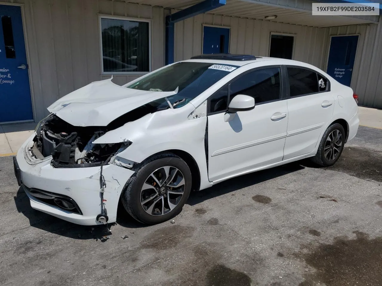 2013 Honda Civic Exl VIN: 19XFB2F99DE203584 Lot: 56520164