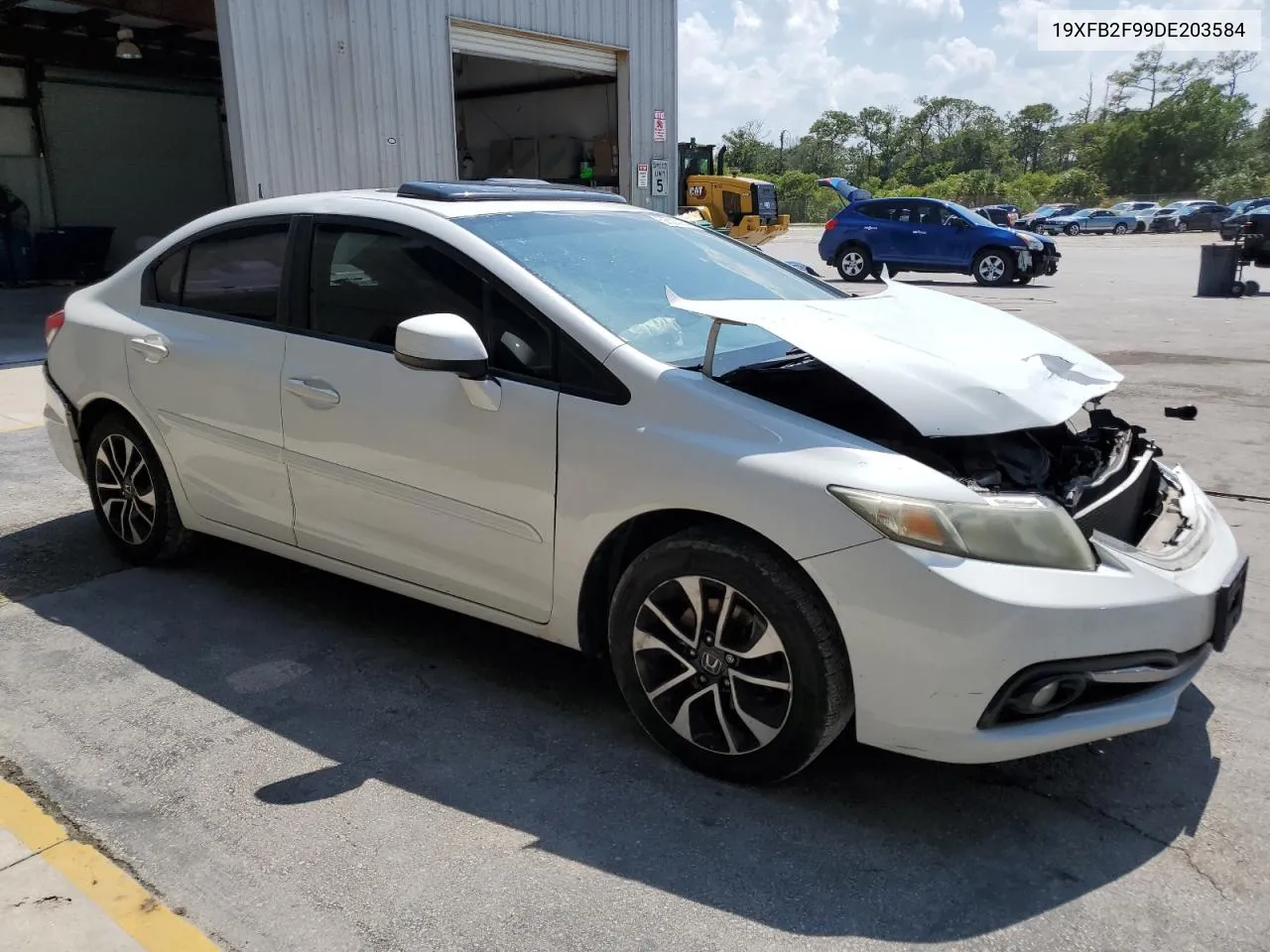 2013 Honda Civic Exl VIN: 19XFB2F99DE203584 Lot: 56520164