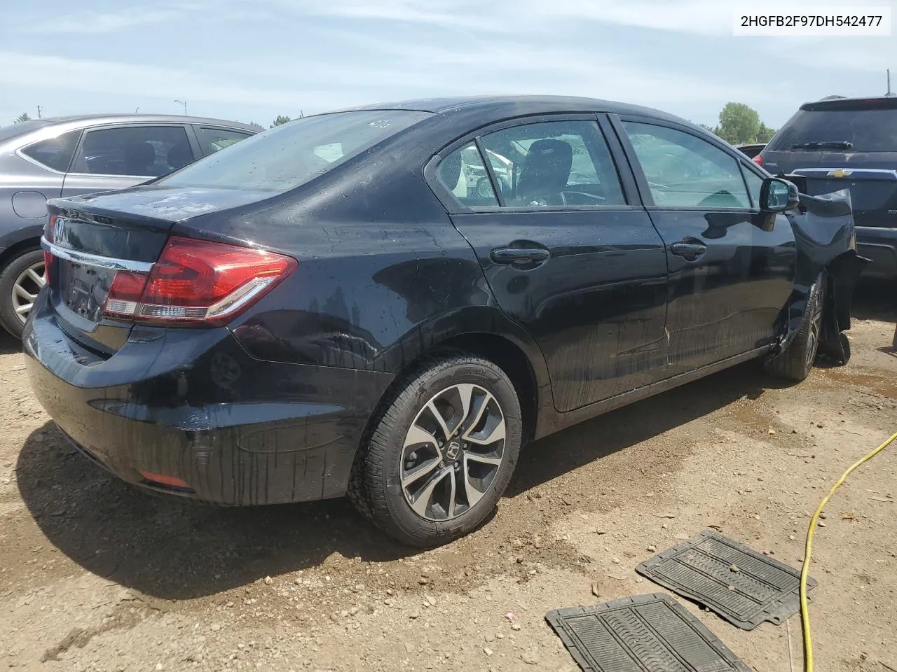 2HGFB2F97DH542477 2013 Honda Civic Exl