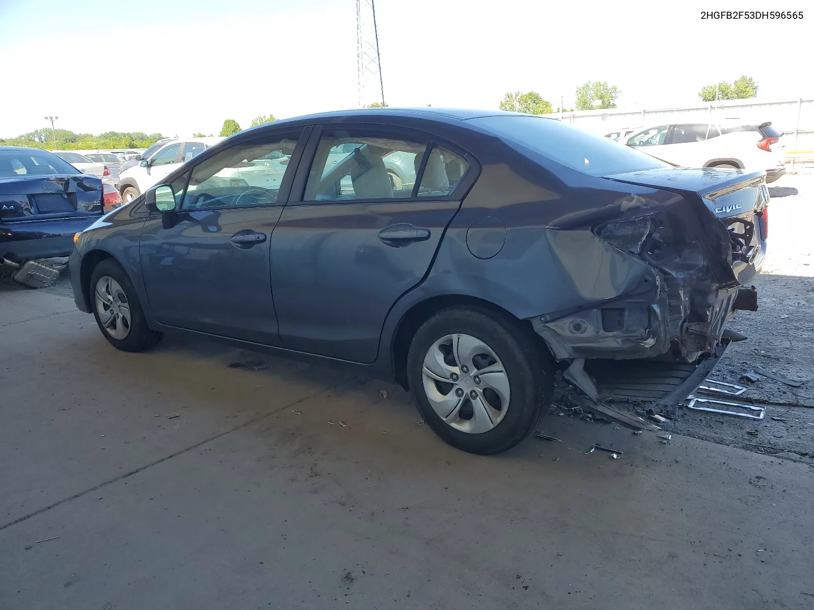 2HGFB2F53DH596565 2013 Honda Civic Lx