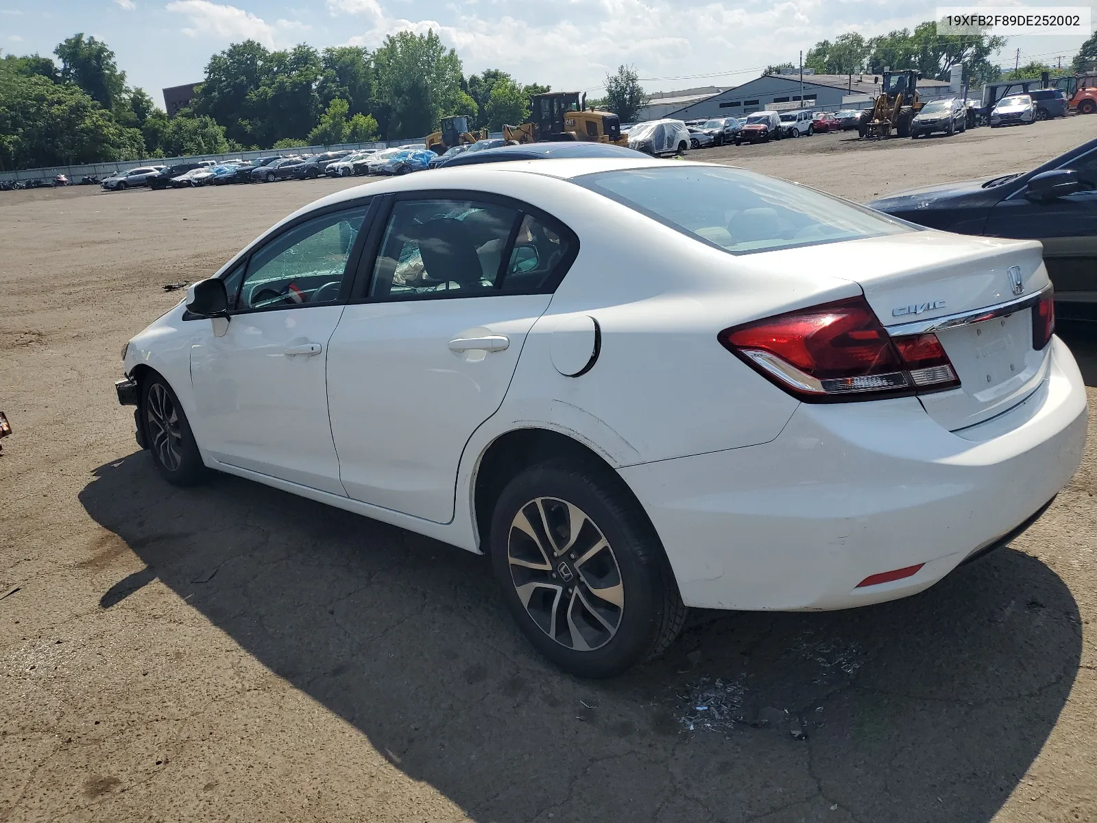 2013 Honda Civic Ex VIN: 19XFB2F89DE252002 Lot: 58473874