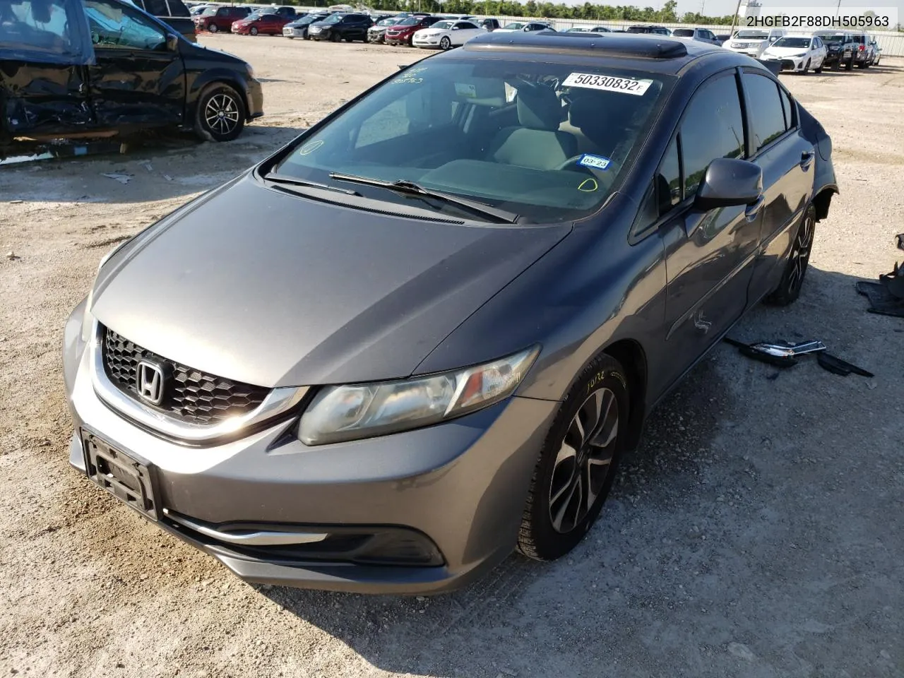 2HGFB2F88DH505963 2013 Honda Civic Ex