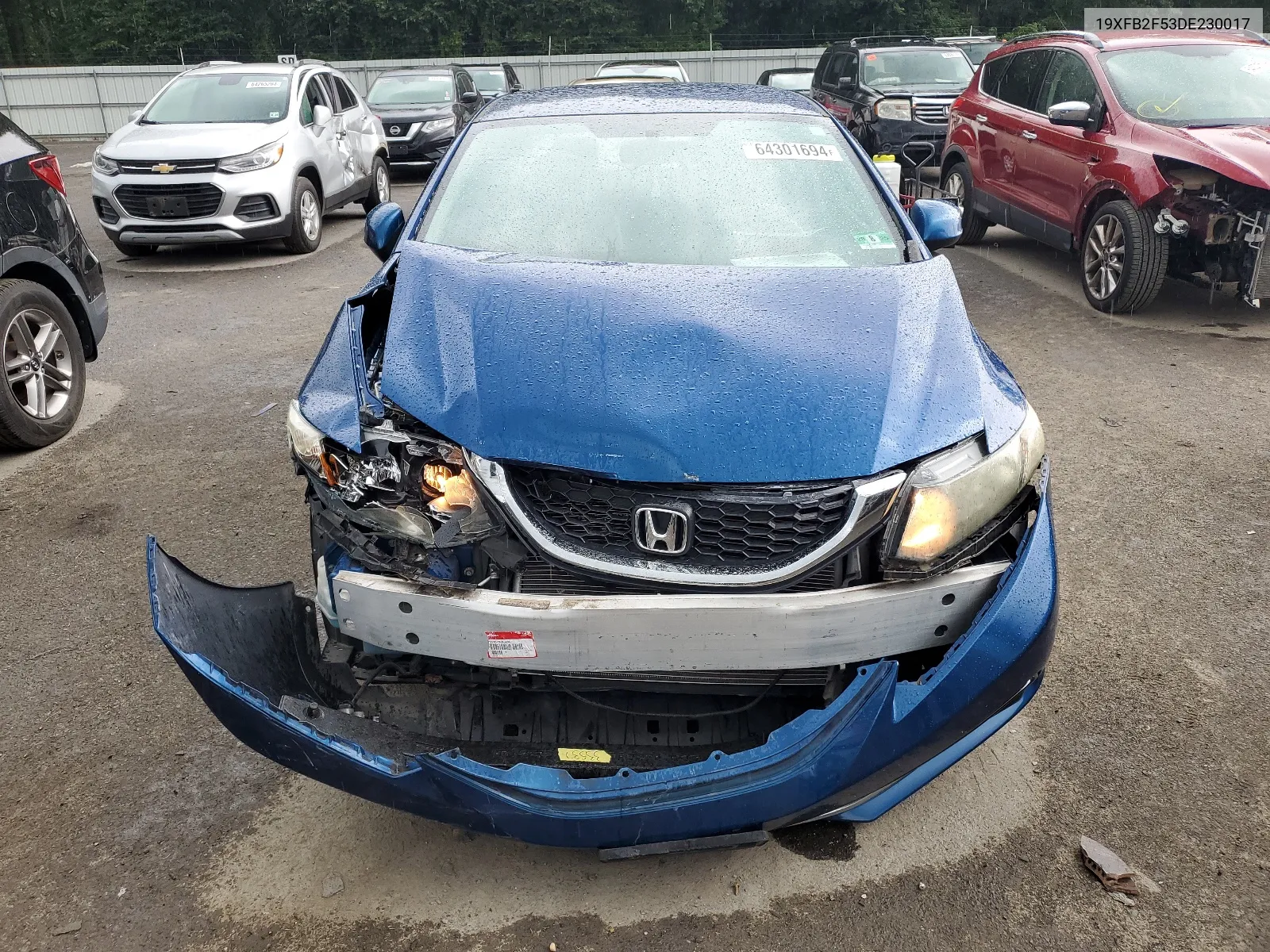 19XFB2F53DE230017 2013 Honda Civic Lx