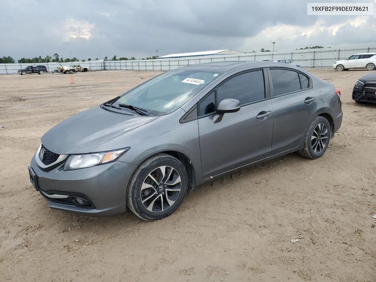 2013 Honda Civic Exl VIN: 19XFB2F99DE078621 Lot: 64743444