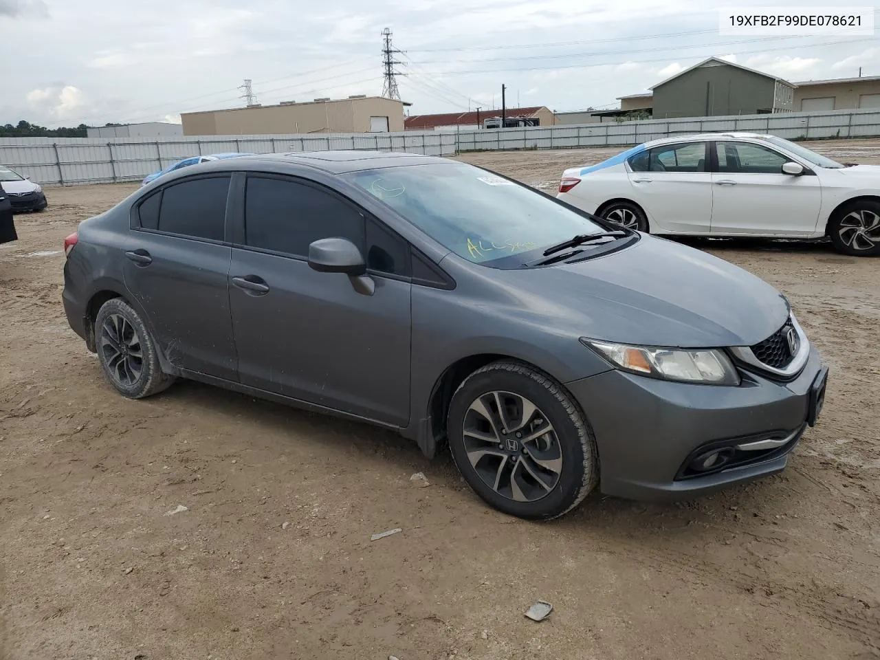 2013 Honda Civic Exl VIN: 19XFB2F99DE078621 Lot: 64743444