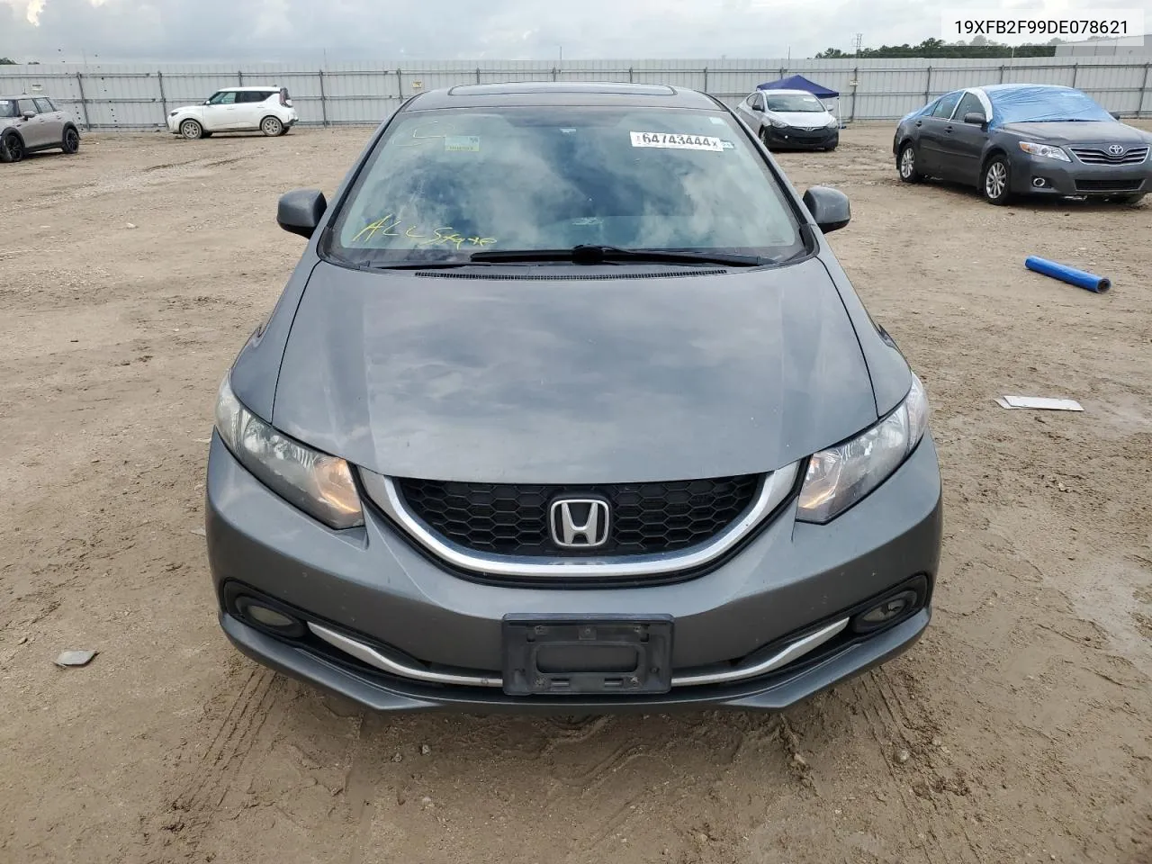 2013 Honda Civic Exl VIN: 19XFB2F99DE078621 Lot: 64743444