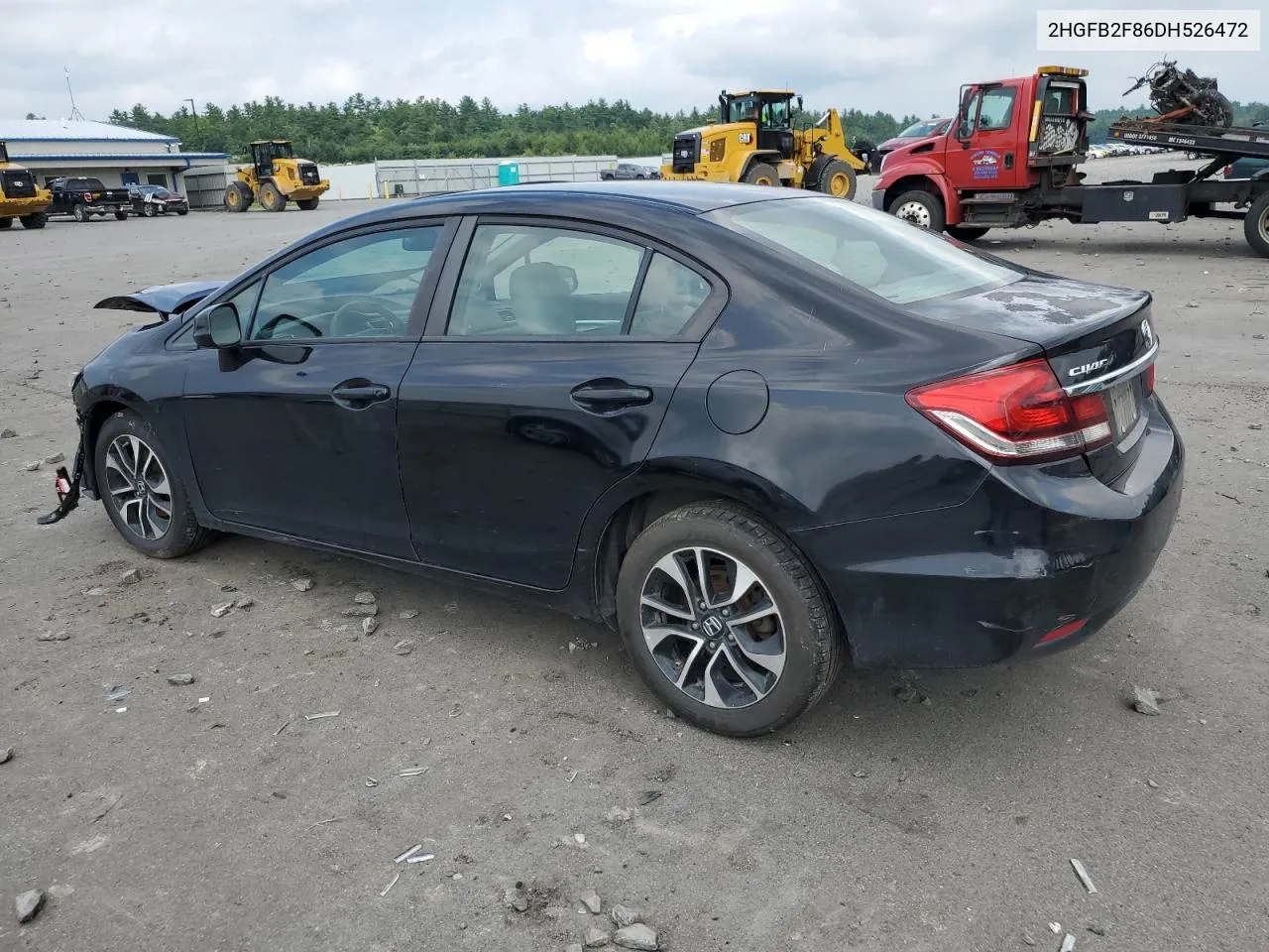 2HGFB2F86DH526472 2013 Honda Civic Ex