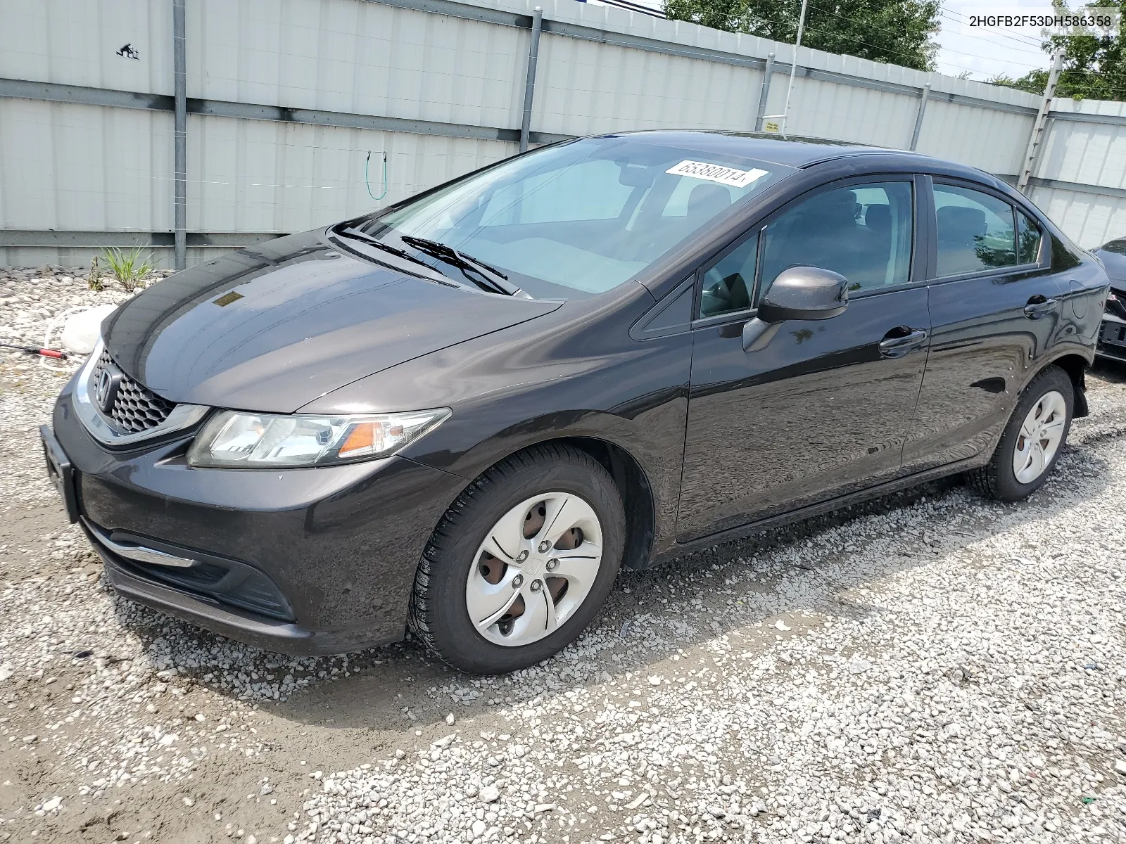 2HGFB2F53DH586358 2013 Honda Civic Lx