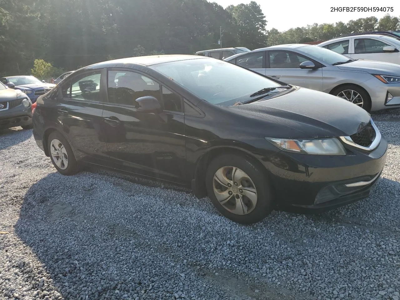 2HGFB2F59DH594075 2013 Honda Civic Lx