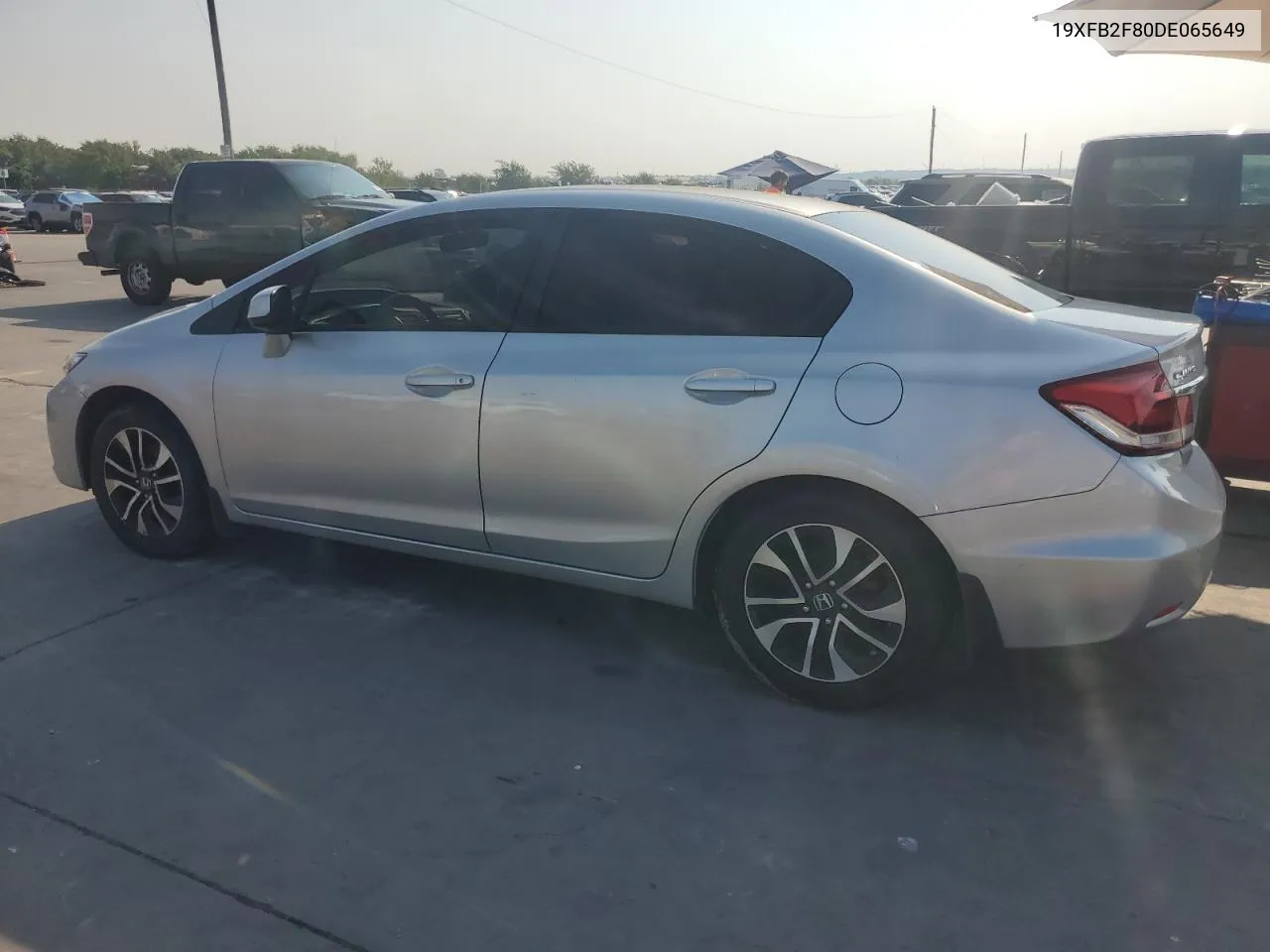 2013 Honda Civic Ex VIN: 19XFB2F80DE065649 Lot: 65928514