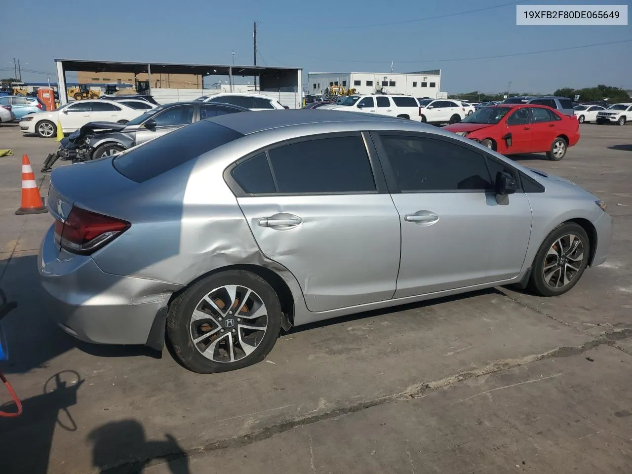 2013 Honda Civic Ex VIN: 19XFB2F80DE065649 Lot: 65928514