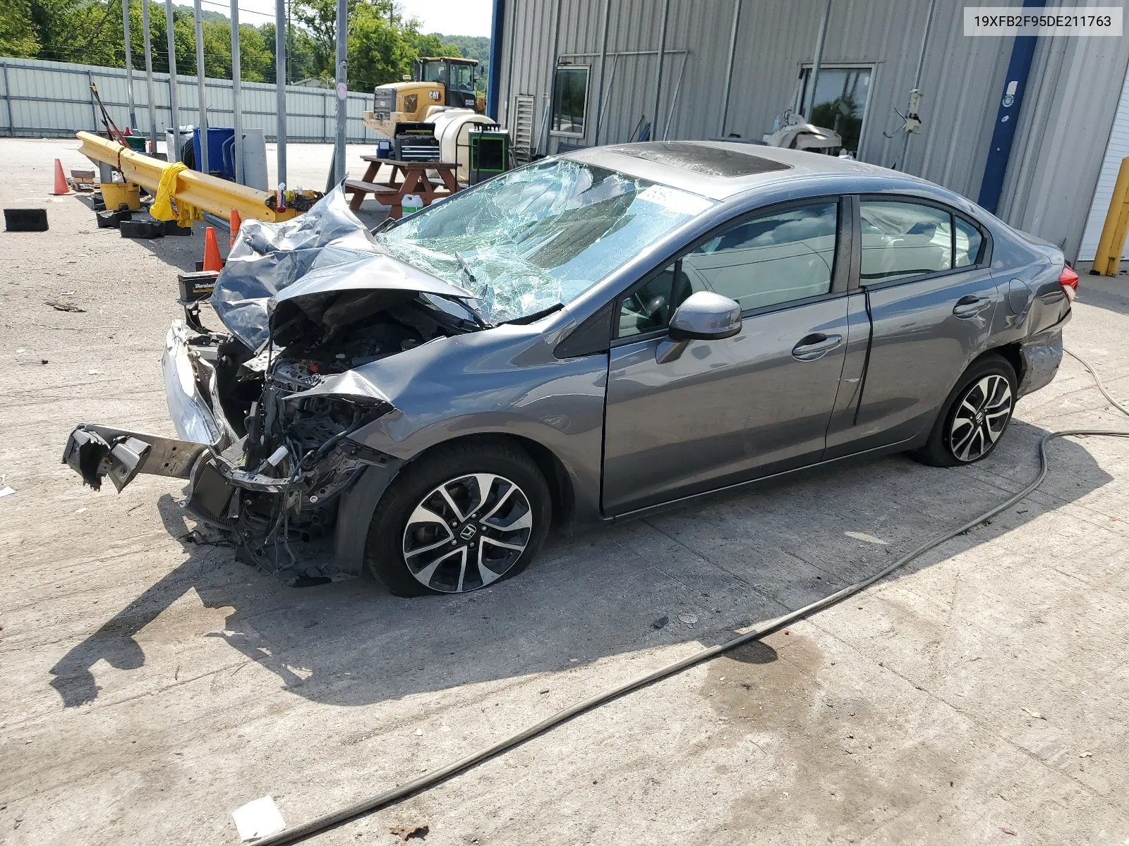 19XFB2F95DE211763 2013 Honda Civic Exl