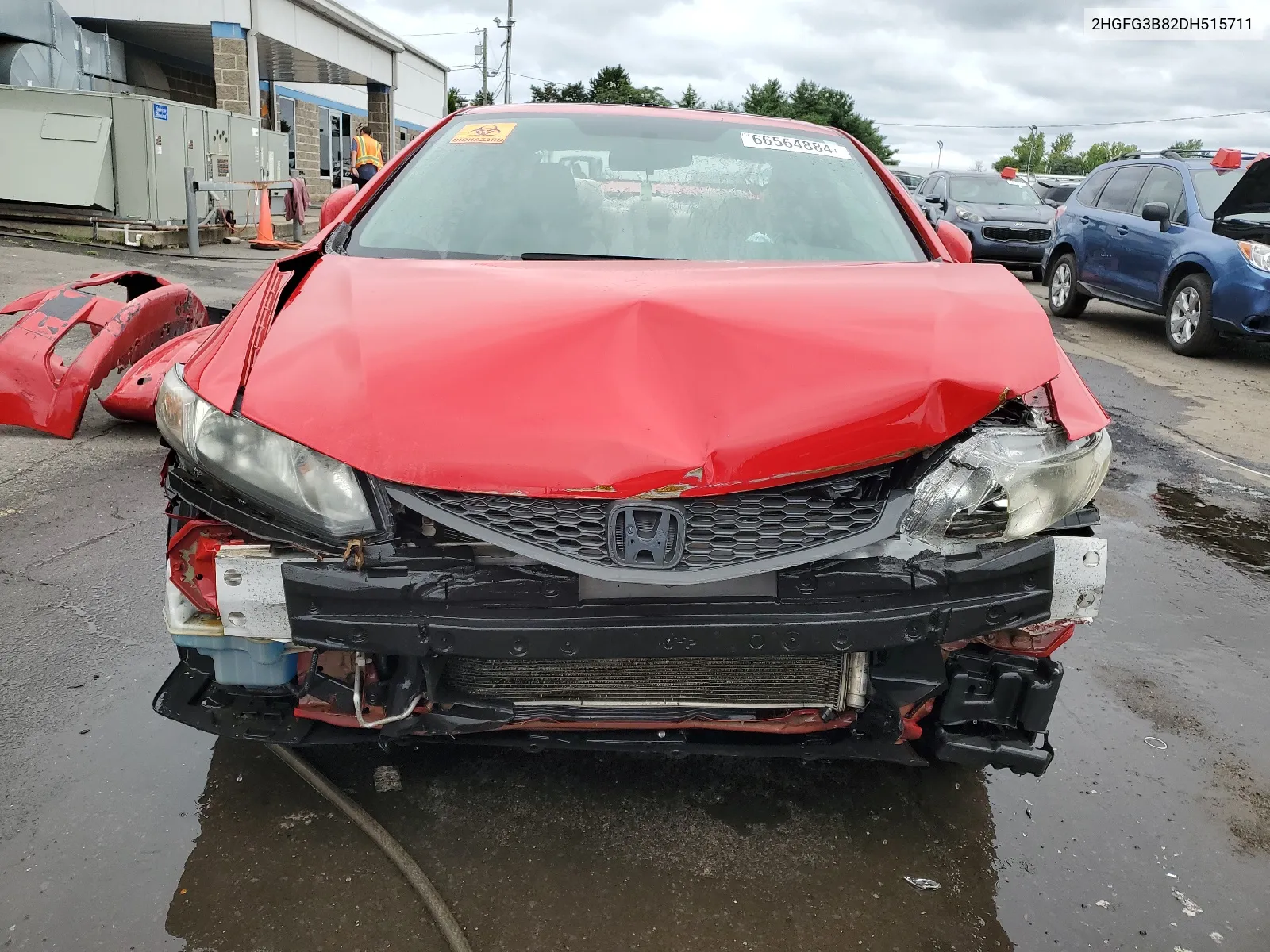 2013 Honda Civic Ex VIN: 2HGFG3B82DH515711 Lot: 66564884