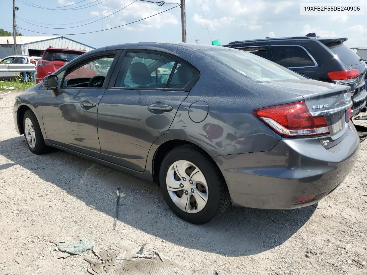 2013 Honda Civic Lx VIN: 19XFB2F55DE240905 Lot: 66589584