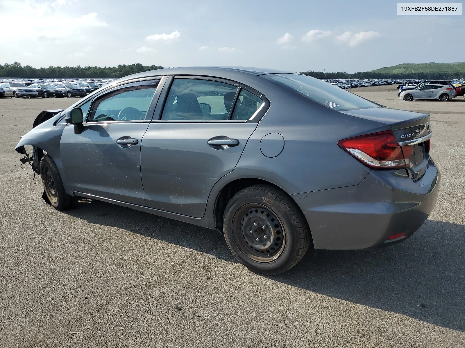 2013 Honda Civic Lx VIN: 19XFB2F58DE271887 Lot: 66669944