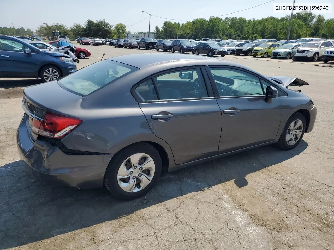 2HGFB2F53DH596940 2013 Honda Civic Lx