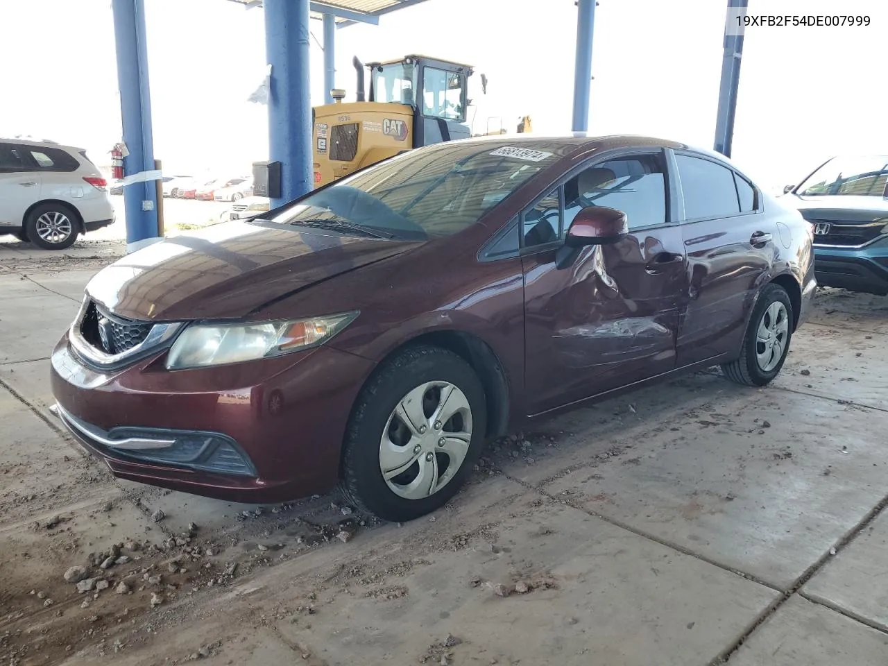 19XFB2F54DE007999 2013 Honda Civic Lx