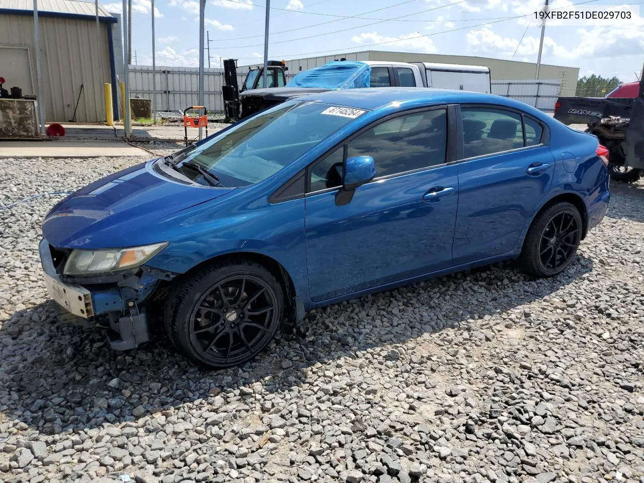 2013 Honda Civic Lx VIN: 19XFB2F51DE029703 Lot: 67145264