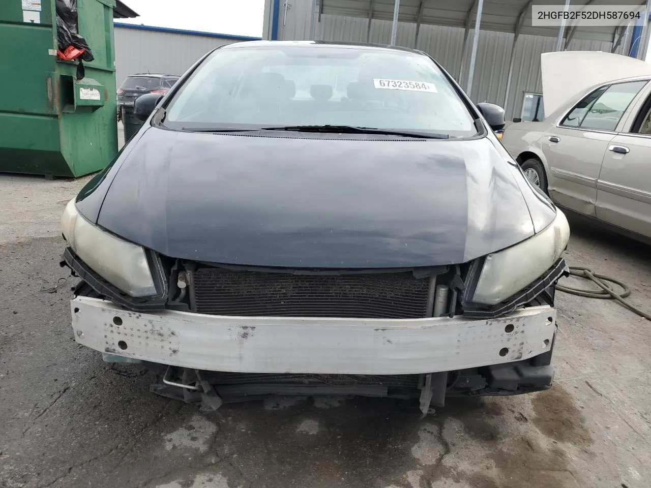 2HGFB2F52DH587694 2013 Honda Civic Lx