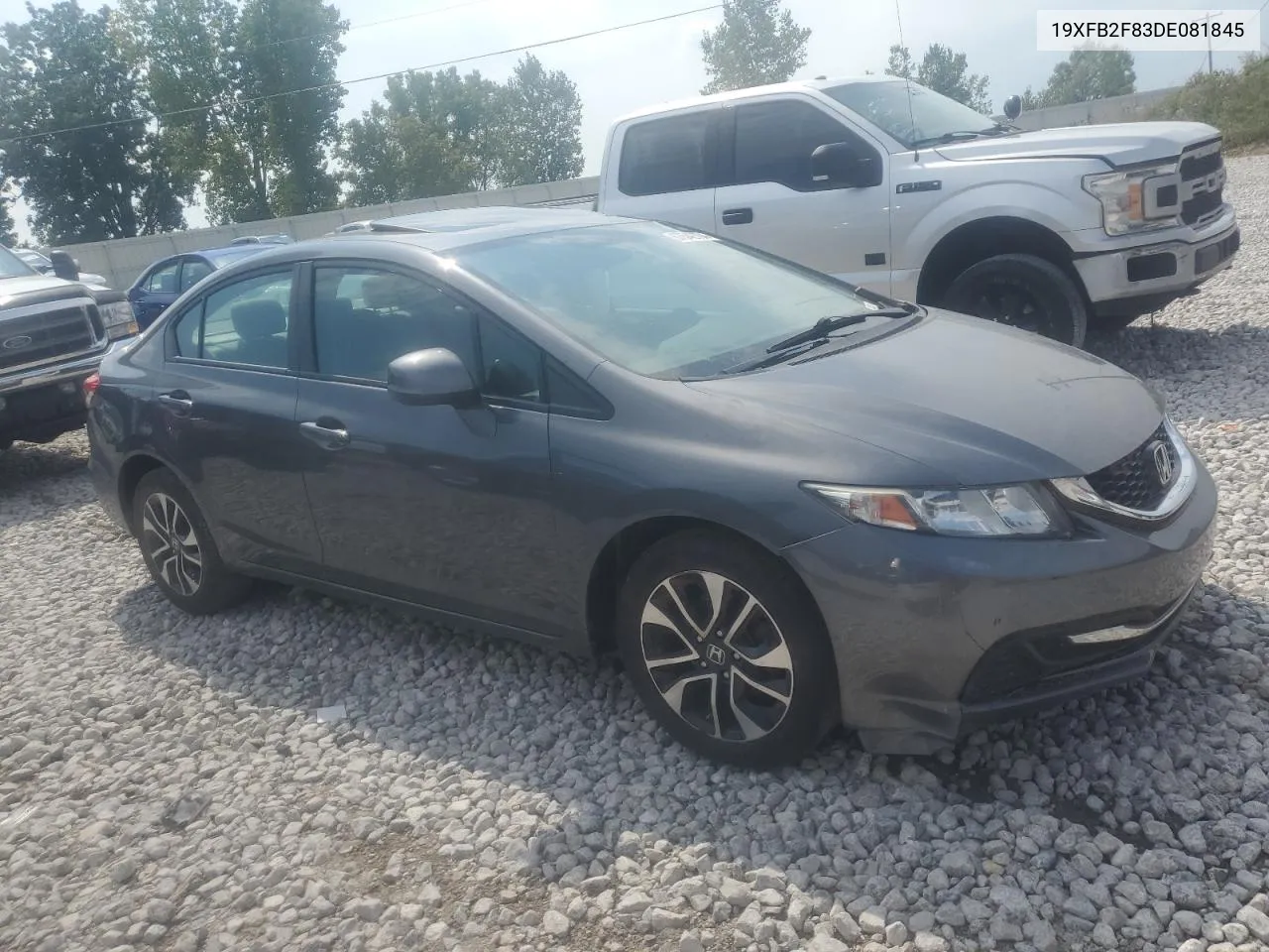 2013 Honda Civic Ex VIN: 19XFB2F83DE081845 Lot: 67542704