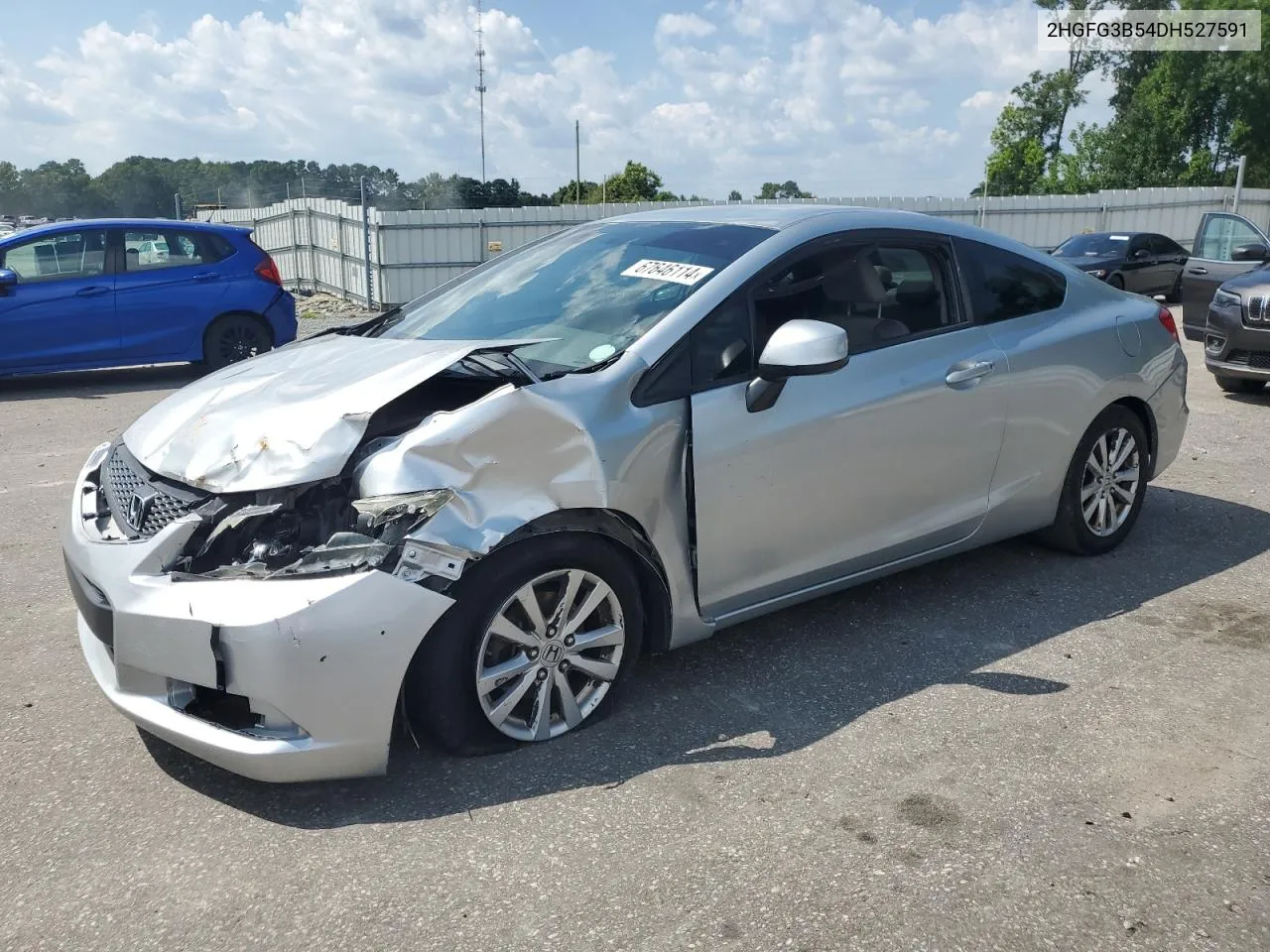 2HGFG3B54DH527591 2013 Honda Civic Lx