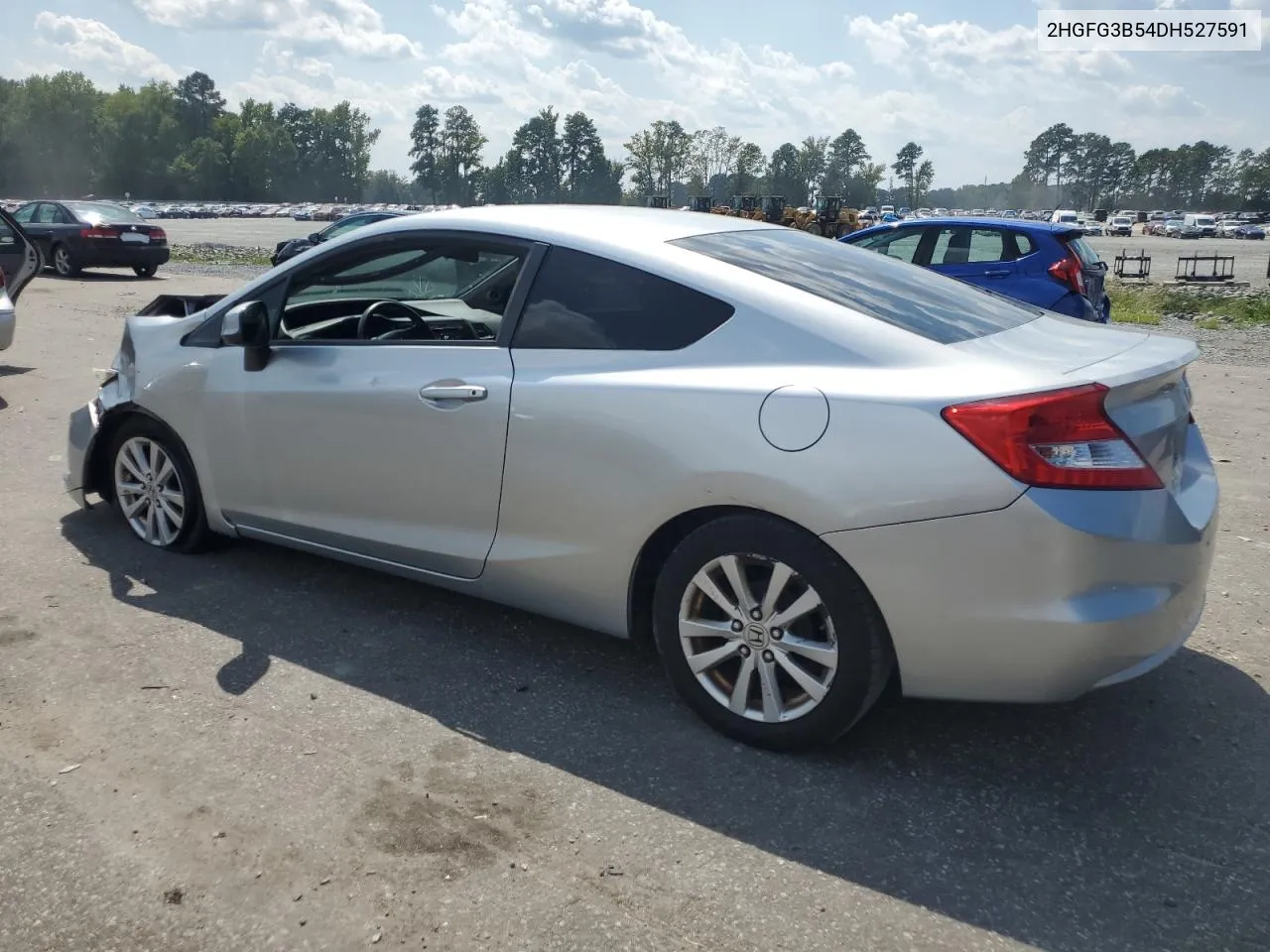 2013 Honda Civic Lx VIN: 2HGFG3B54DH527591 Lot: 67646114