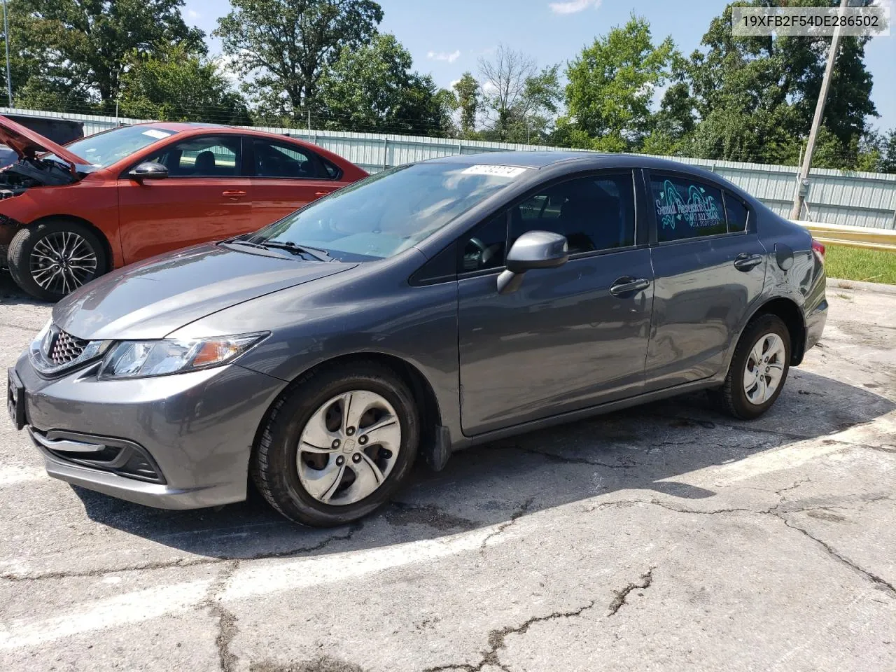 2013 Honda Civic Lx VIN: 19XFB2F54DE286502 Lot: 67732274