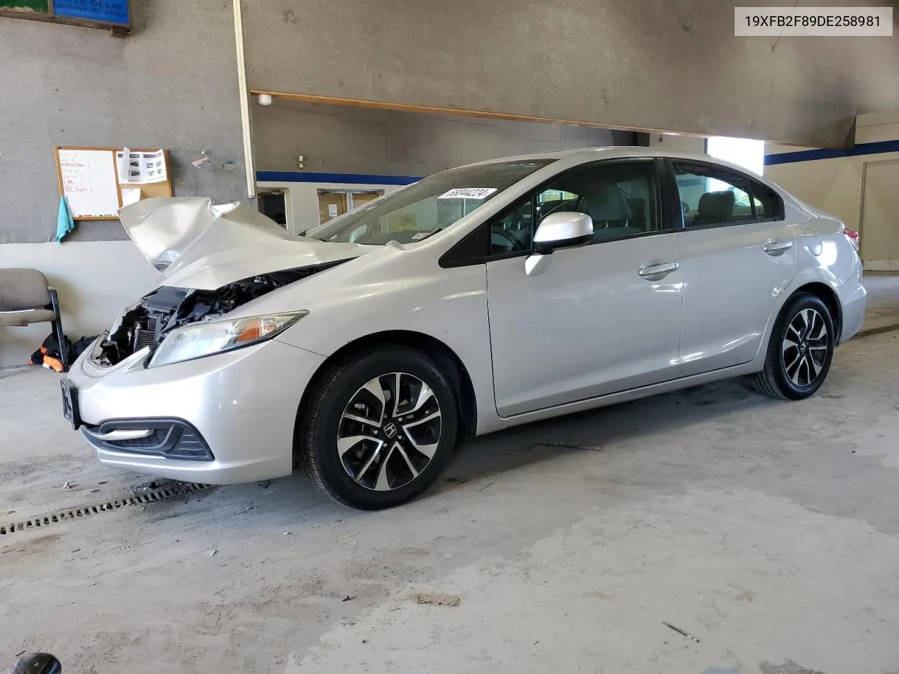 2013 Honda Civic Ex VIN: 19XFB2F89DE258981 Lot: 68044224