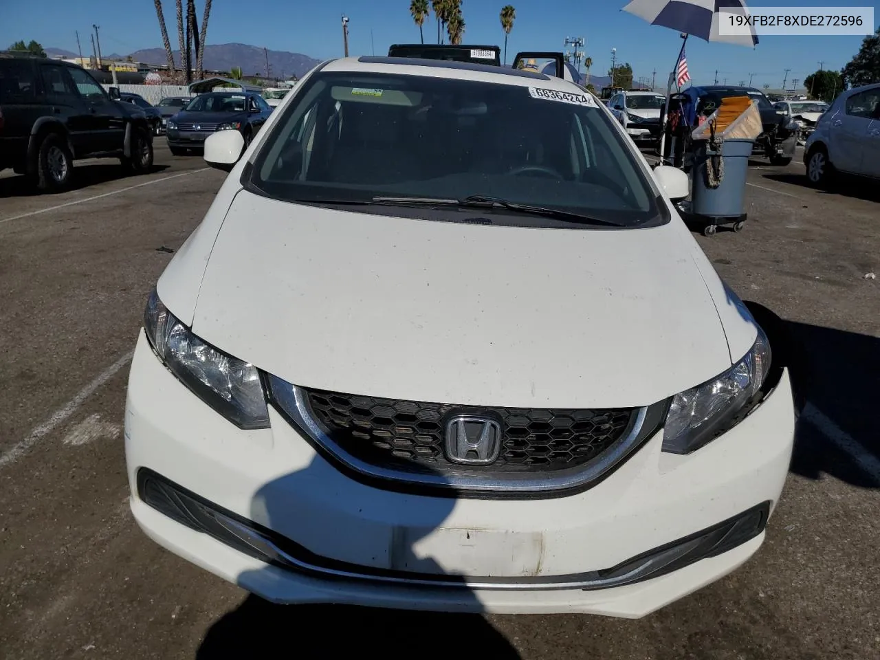 2013 Honda Civic Ex VIN: 19XFB2F8XDE272596 Lot: 68364244