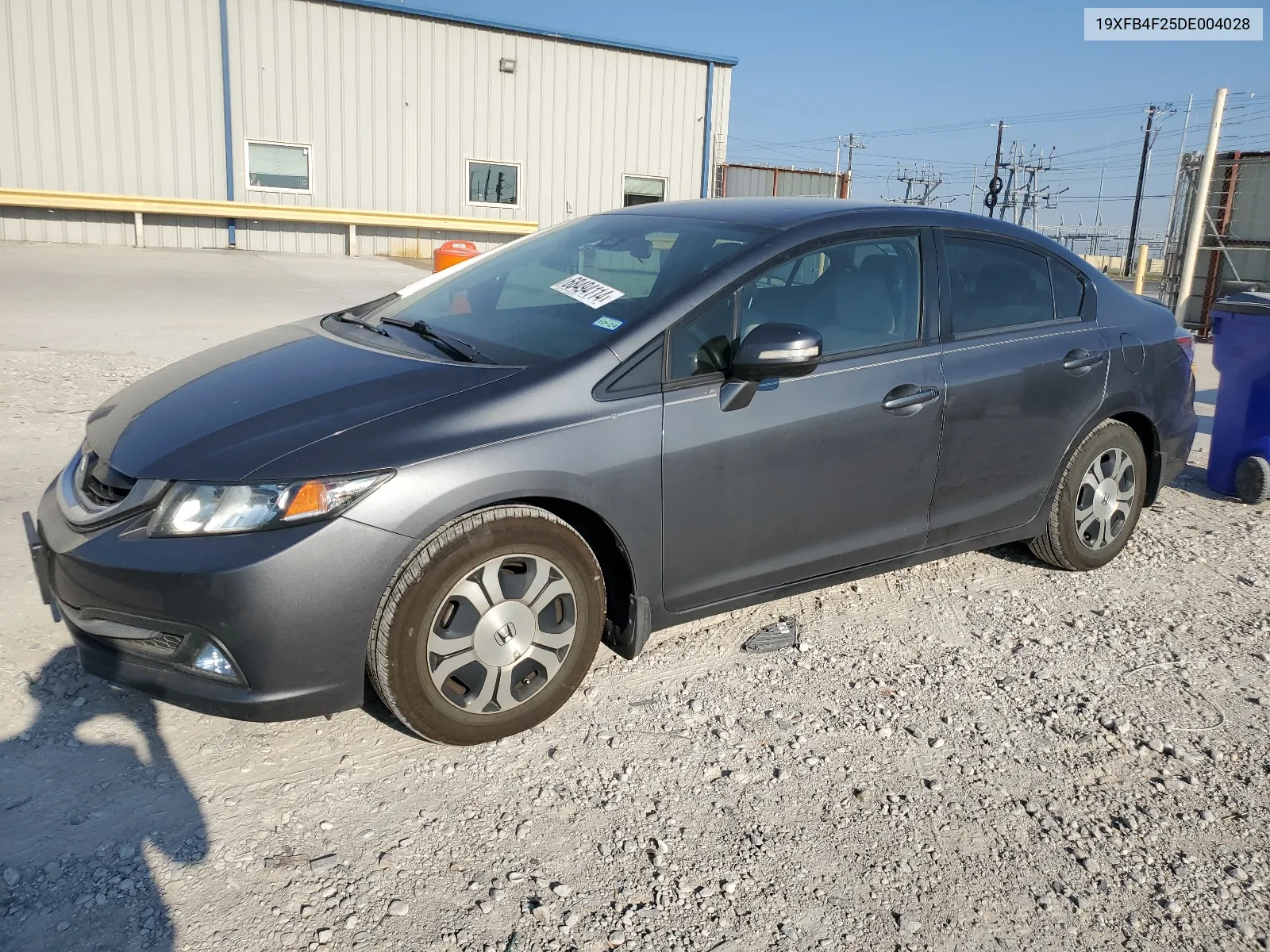 2013 Honda Civic Hybrid VIN: 19XFB4F25DE004028 Lot: 68494114