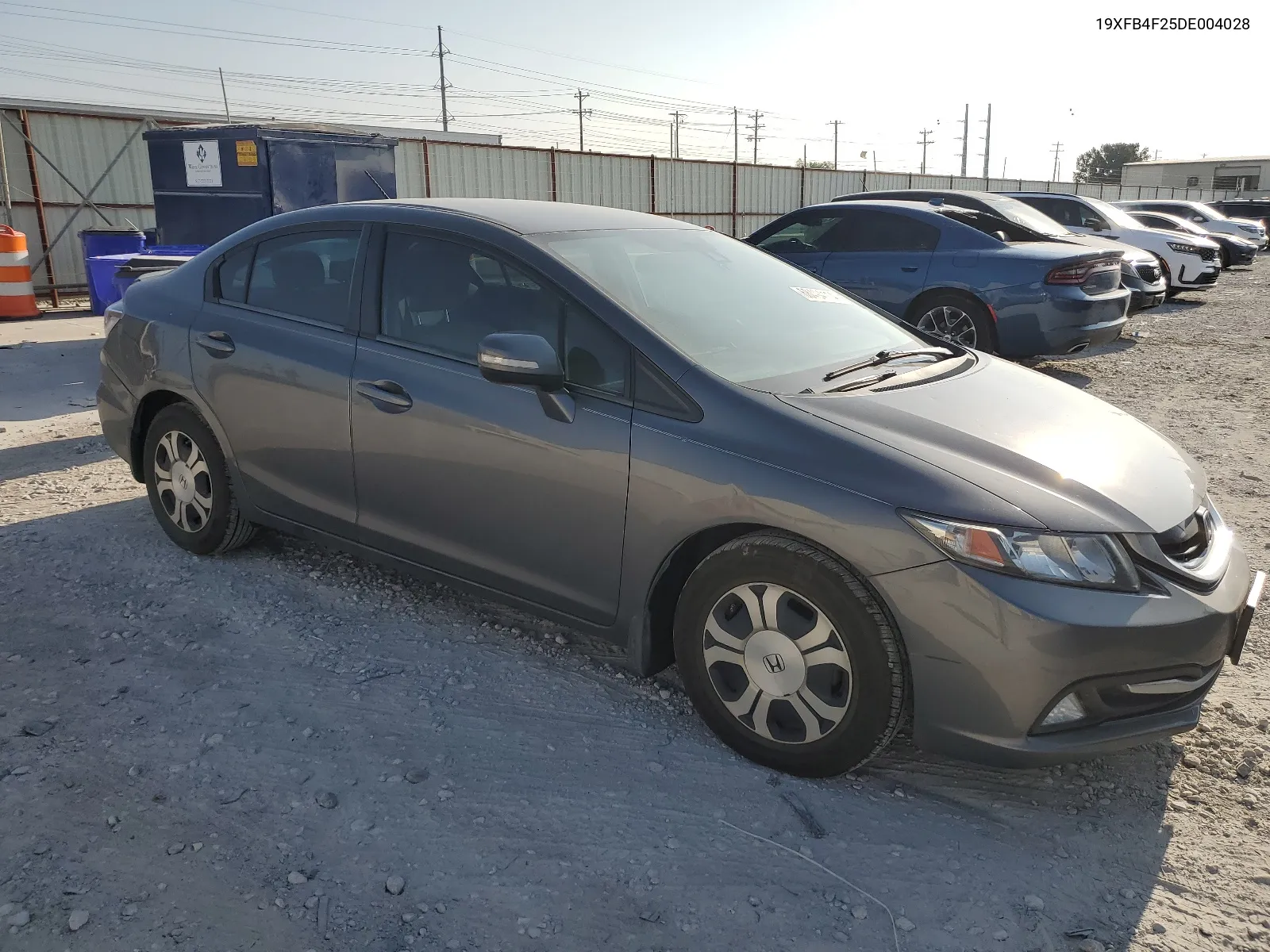 2013 Honda Civic Hybrid VIN: 19XFB4F25DE004028 Lot: 68494114