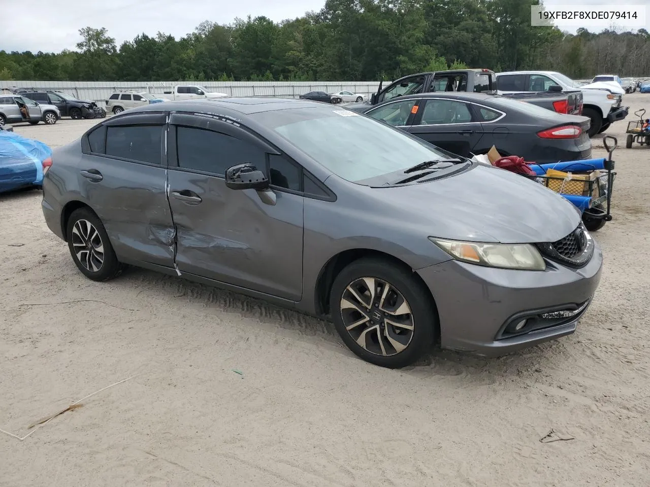 2013 Honda Civic Ex VIN: 19XFB2F8XDE079414 Lot: 68692934