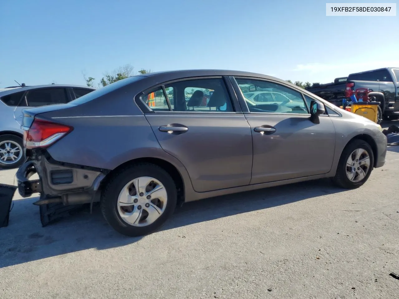 2013 Honda Civic Lx VIN: 19XFB2F58DE030847 Lot: 68814524