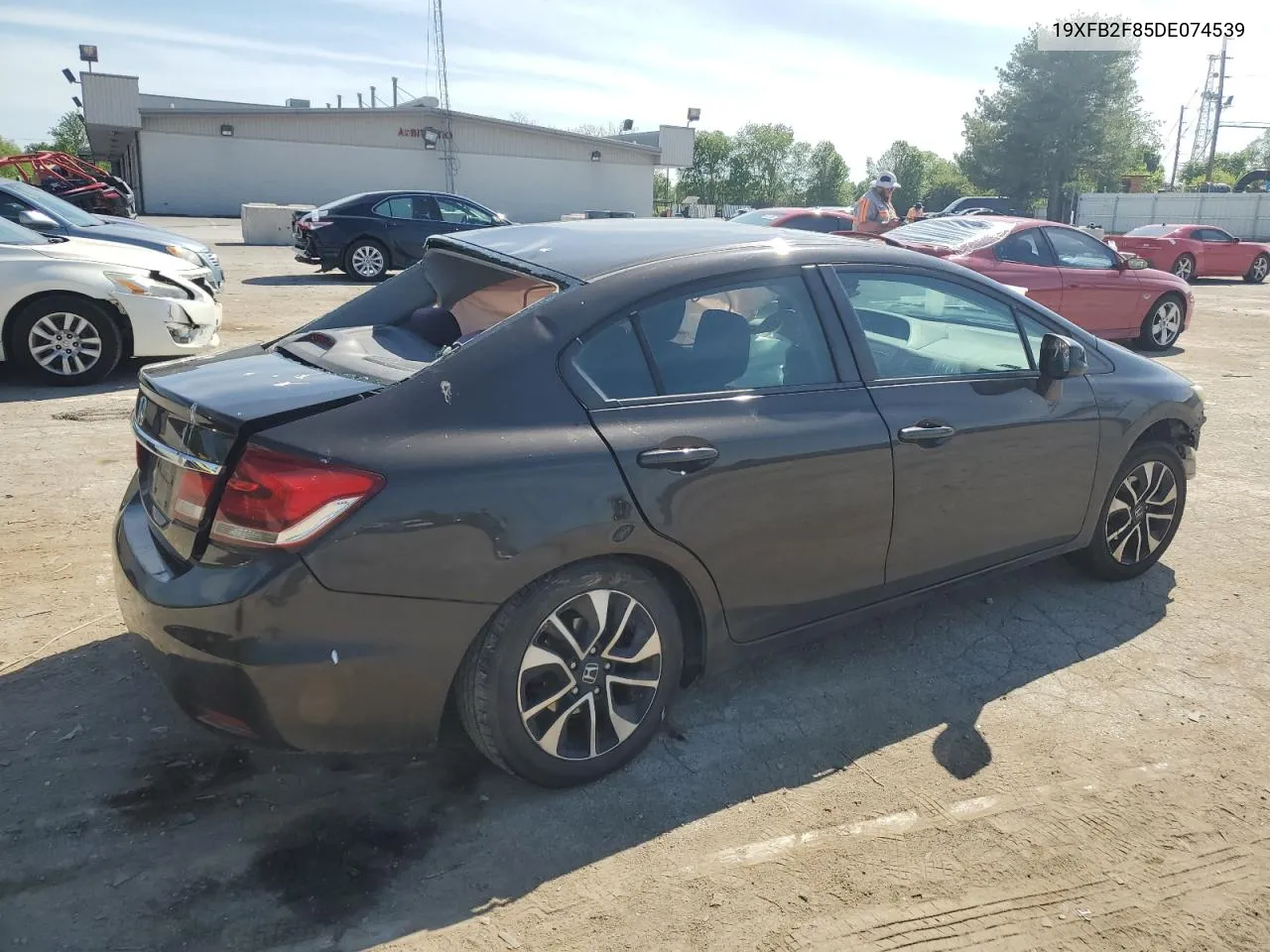 2013 Honda Civic Ex VIN: 19XFB2F85DE074539 Lot: 68971464