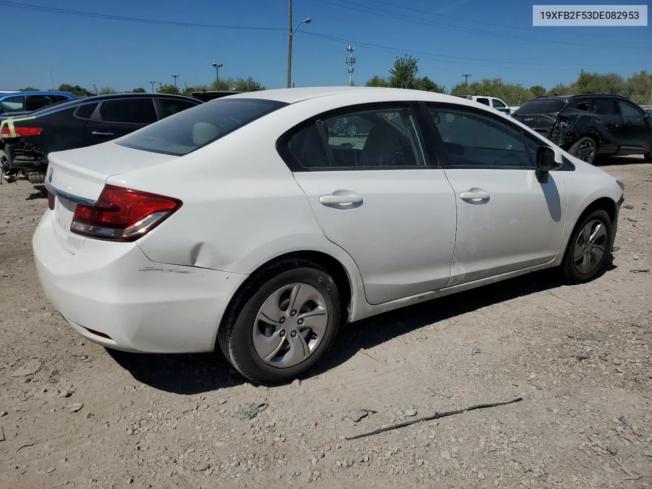 2013 Honda Civic Lx VIN: 19XFB2F53DE082953 Lot: 69046494