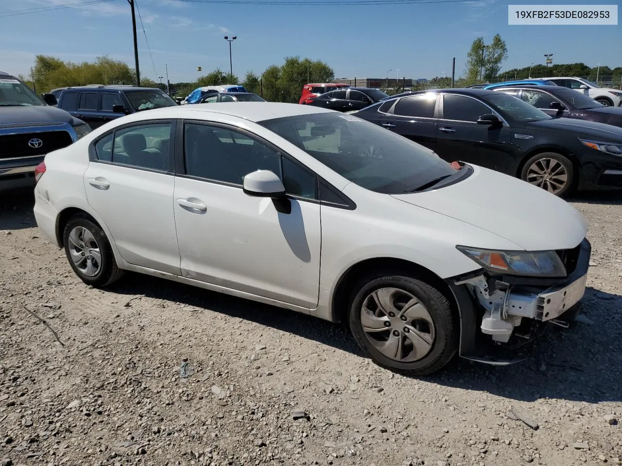 2013 Honda Civic Lx VIN: 19XFB2F53DE082953 Lot: 69046494