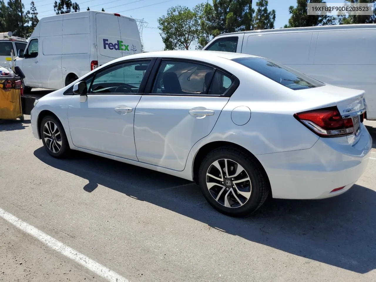 2013 Honda Civic Exl VIN: 19XFB2F90DE203523 Lot: 69058704