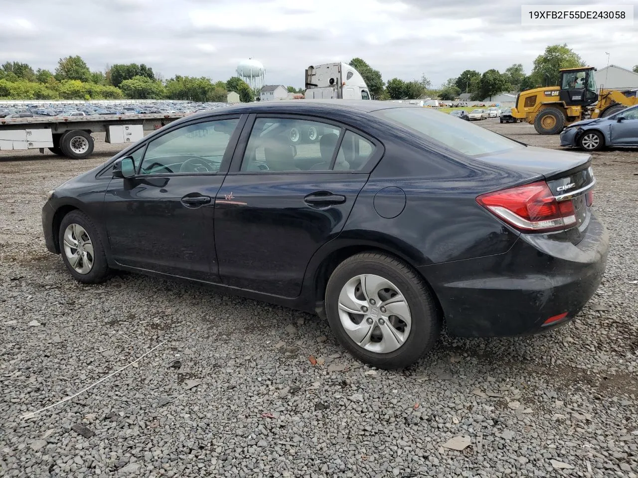 2013 Honda Civic Lx VIN: 19XFB2F55DE243058 Lot: 69307274